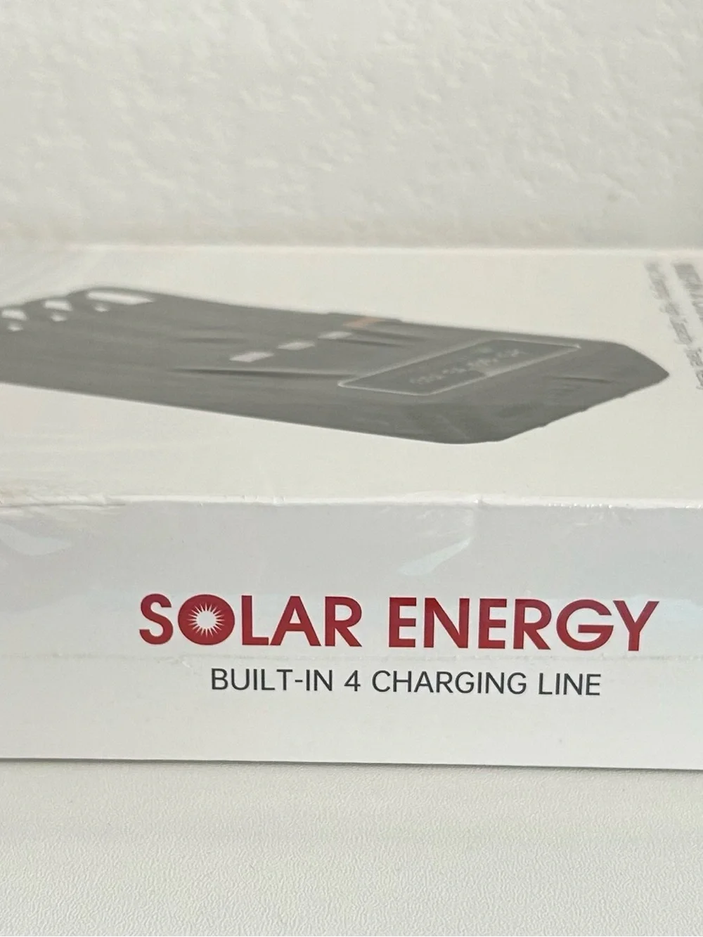 4-in-1 Black High Capacity Power Bank with Built-In Charging Cables - 48000mAh